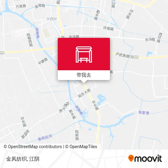 金凤纺织地图