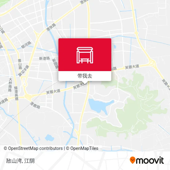 敔山湾地图
