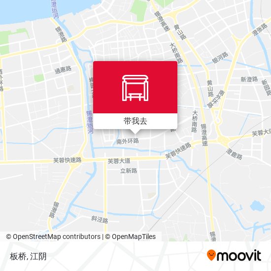 板桥地图