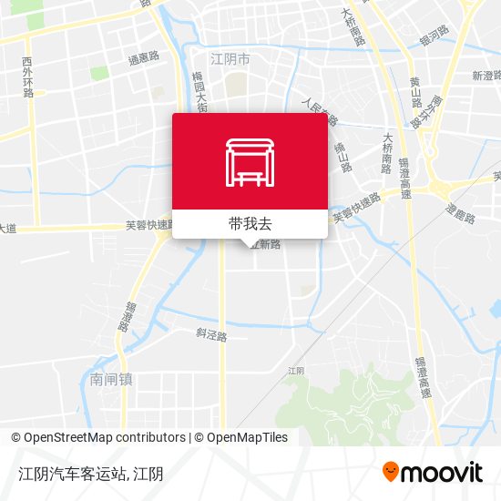 江阴汽车客运站地图
