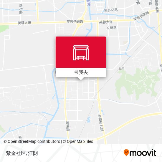 紫金社区地图