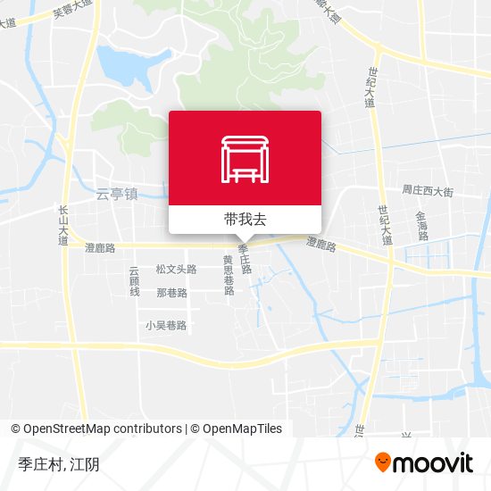季庄村地图