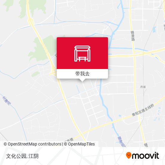 文化公园地图