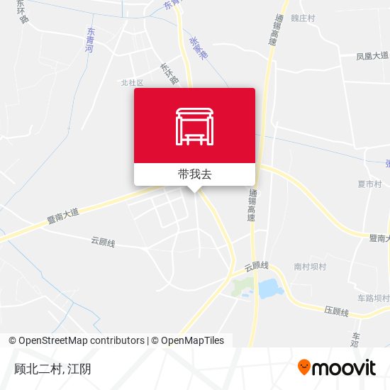 顾北二村地图