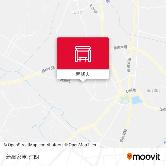 新馨家苑地图