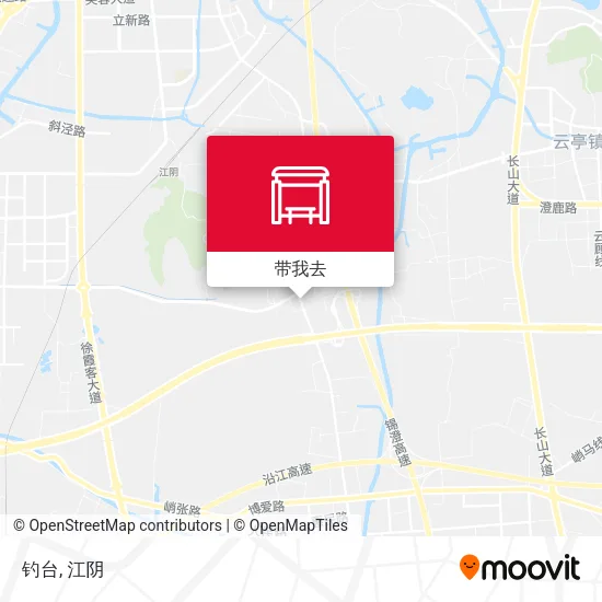 钓台地图