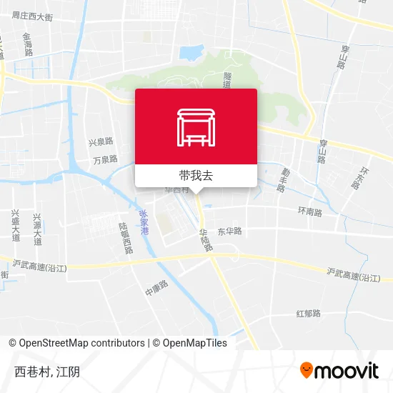 西巷村地图