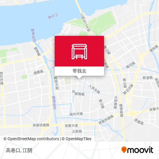 高巷口地图