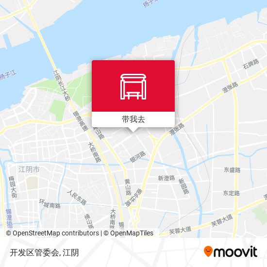 开发区管委会地图