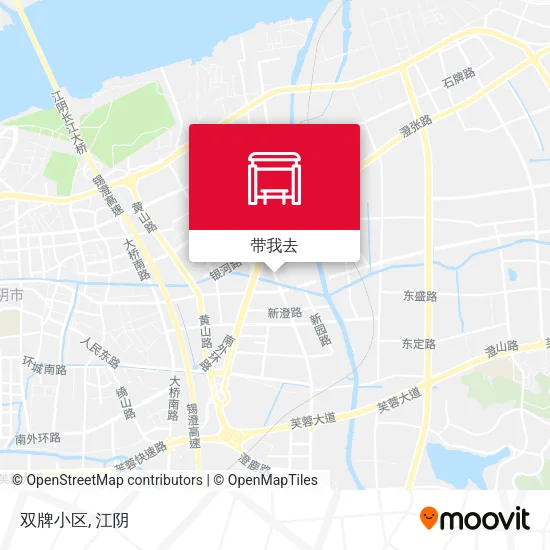 双牌小区地图