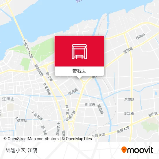 锦隆小区地图