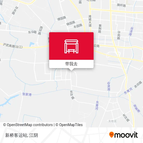 新桥客运站地图