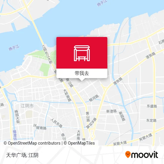天华广场地图