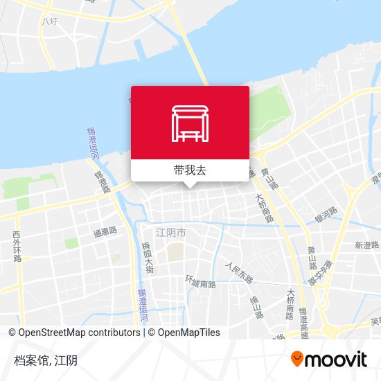 档案馆地图
