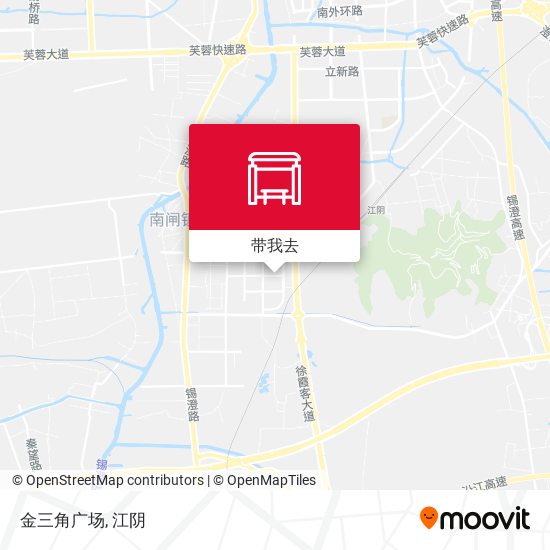 金三角广场地图