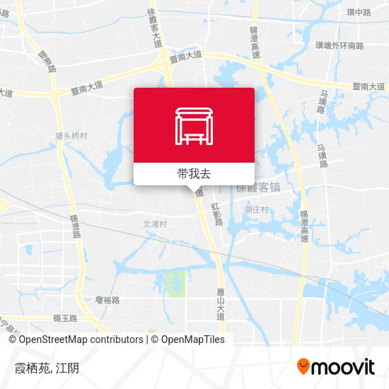 霞栖苑地图