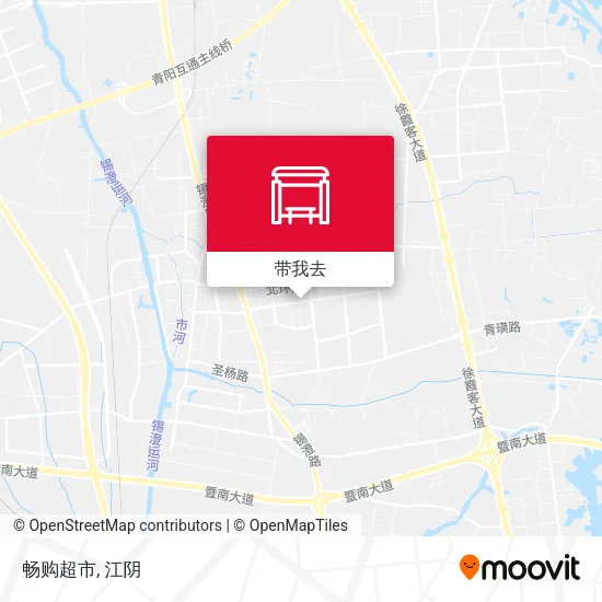 畅购超市地图