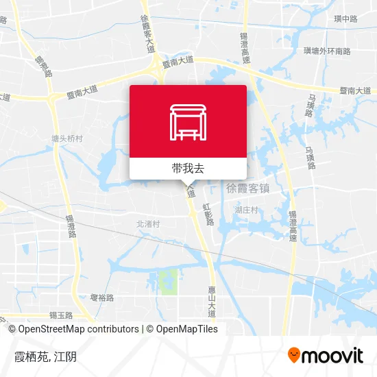 霞栖苑地图