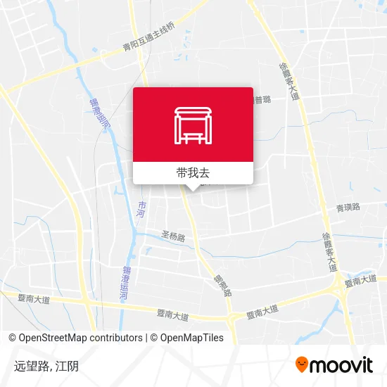 远望路地图