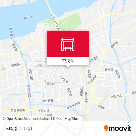 春晖路口地图