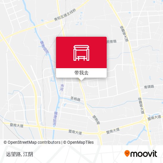 远望路地图