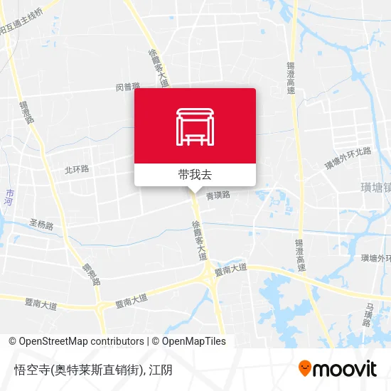 悟空寺(奥特莱斯直销街)地图