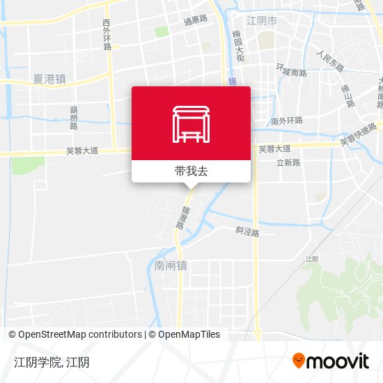 江阴学院地图