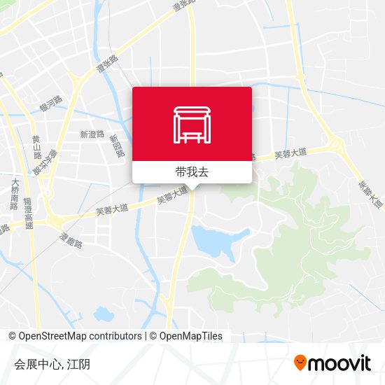 会展中心地图