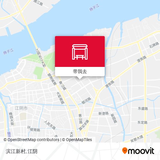 滨江新村地图