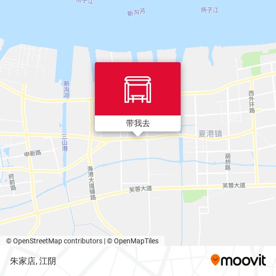 朱家店地图