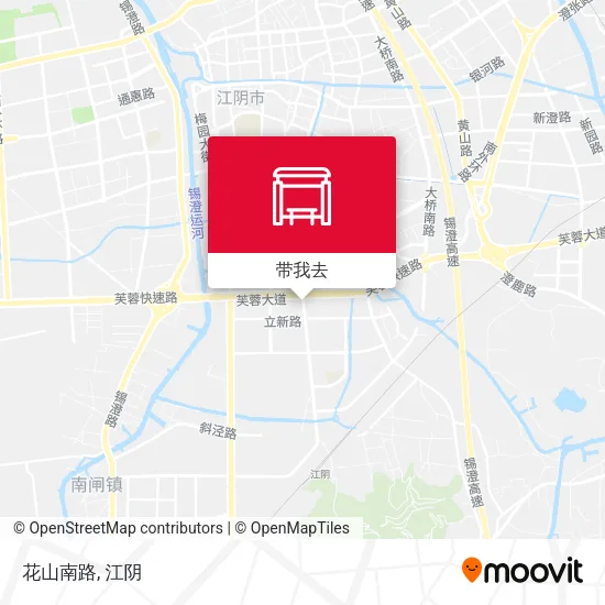 花山南路地图