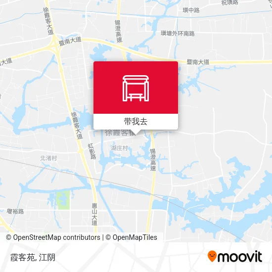 霞客苑地图