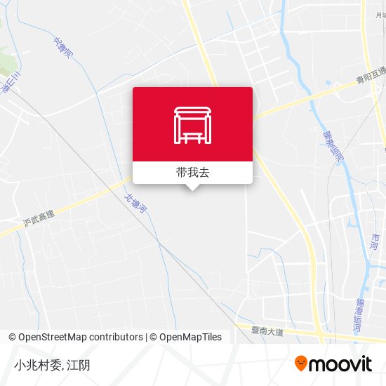 小兆村委地图