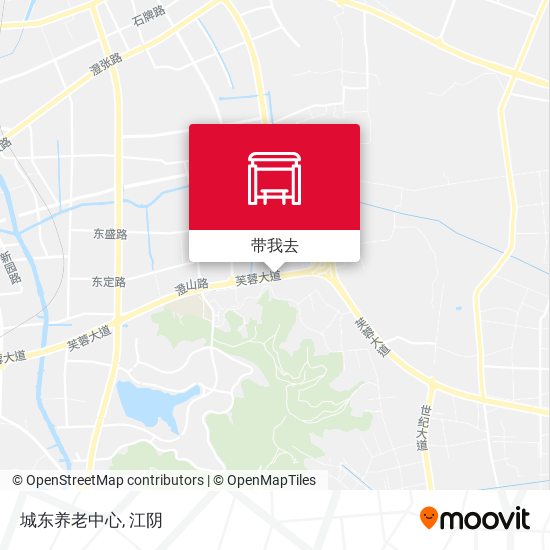 城东养老中心地图