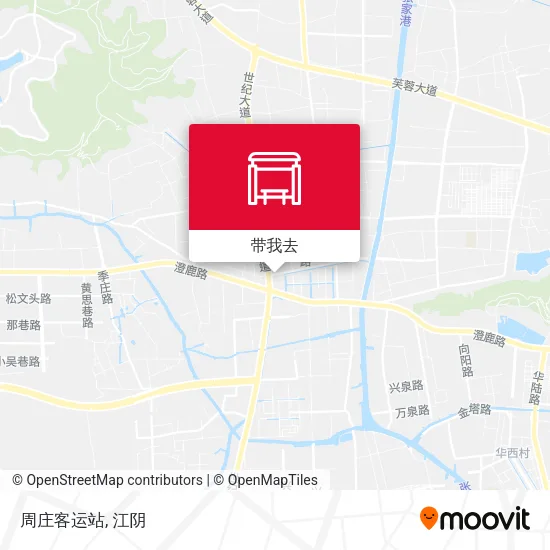 周庄客运站地图