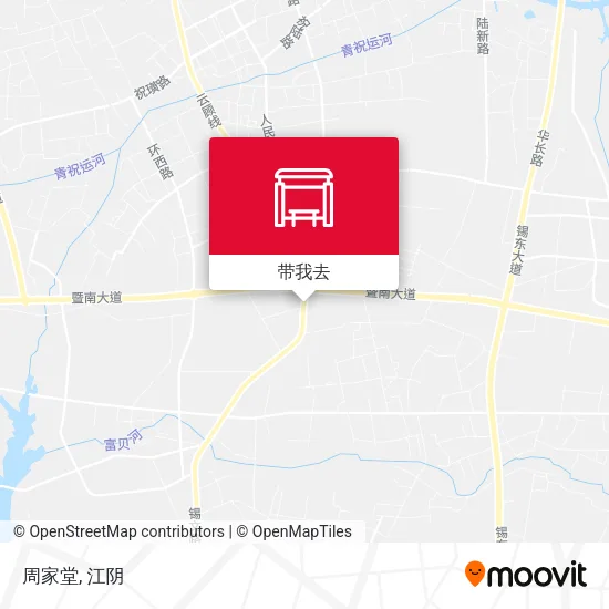 周家堂地图