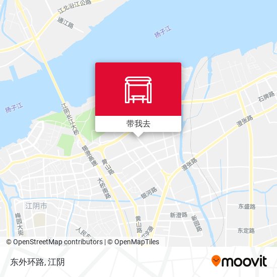 东外环路地图