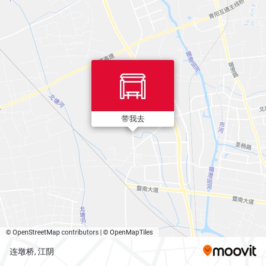 连墩桥地图