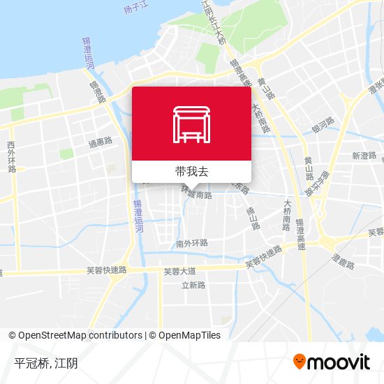 平冠桥地图
