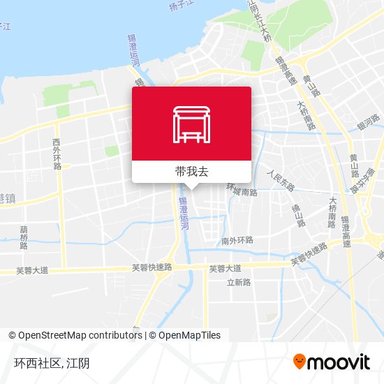 环西社区地图