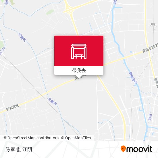 陈家巷地图