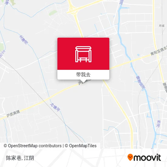 陈家巷地图