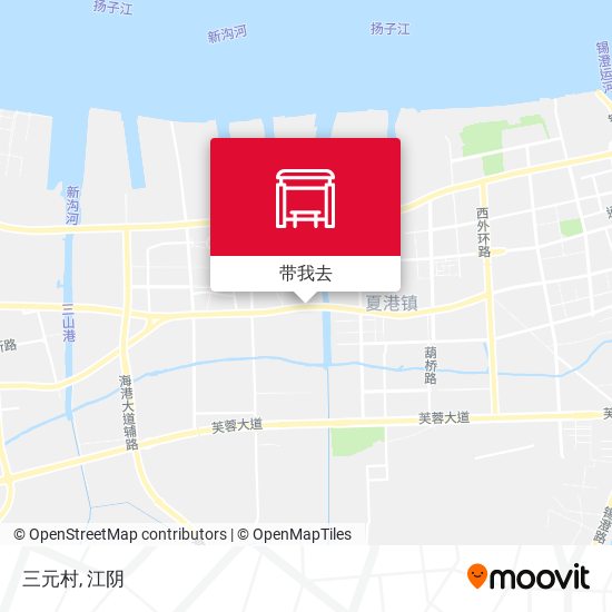 三元村地图