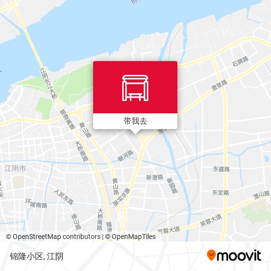 锦隆小区地图