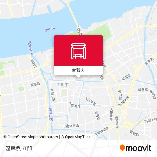 澄康桥地图
