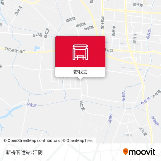 新桥客运站地图