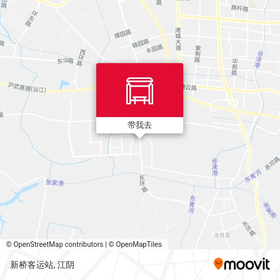 新桥客运站地图