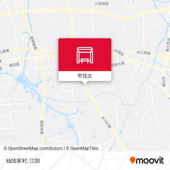 钱陆家村地图