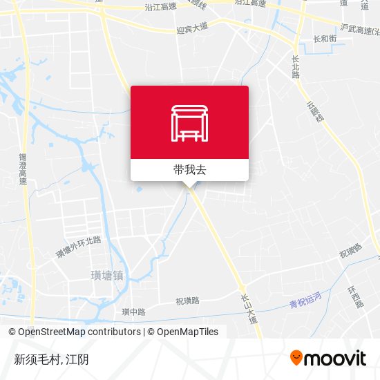 新须毛村地图