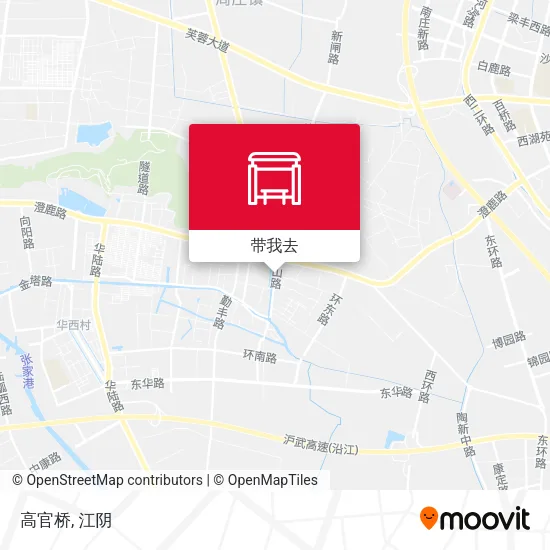 高官桥地图